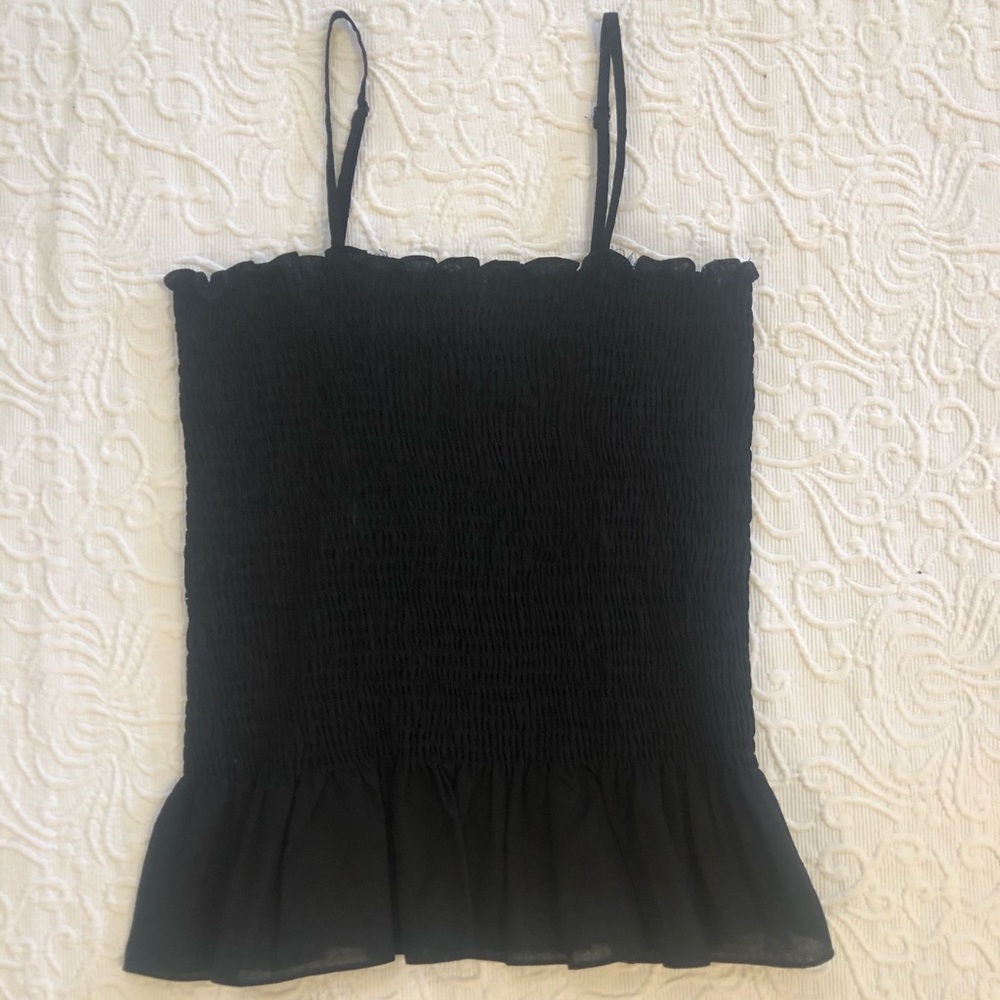 Anthropologie Smocked Tank